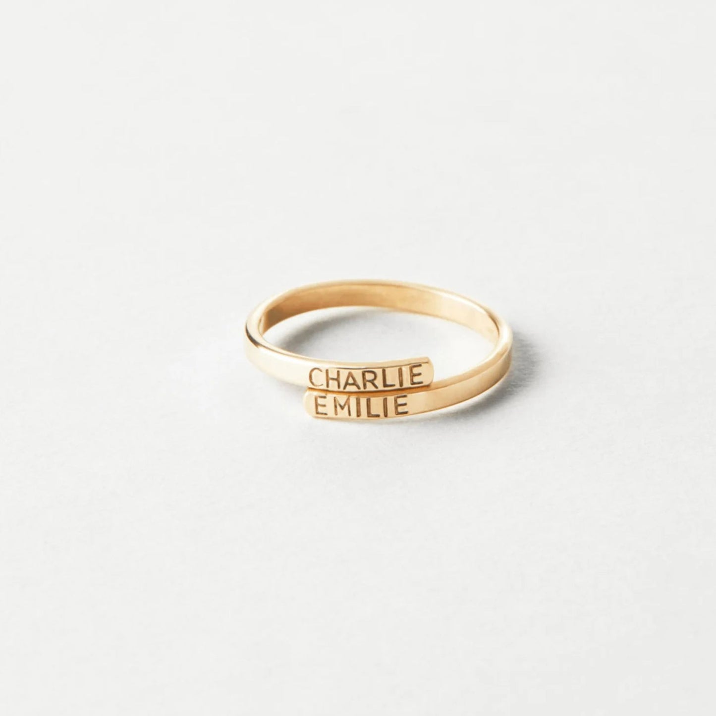 Personalized Couple Name Ring