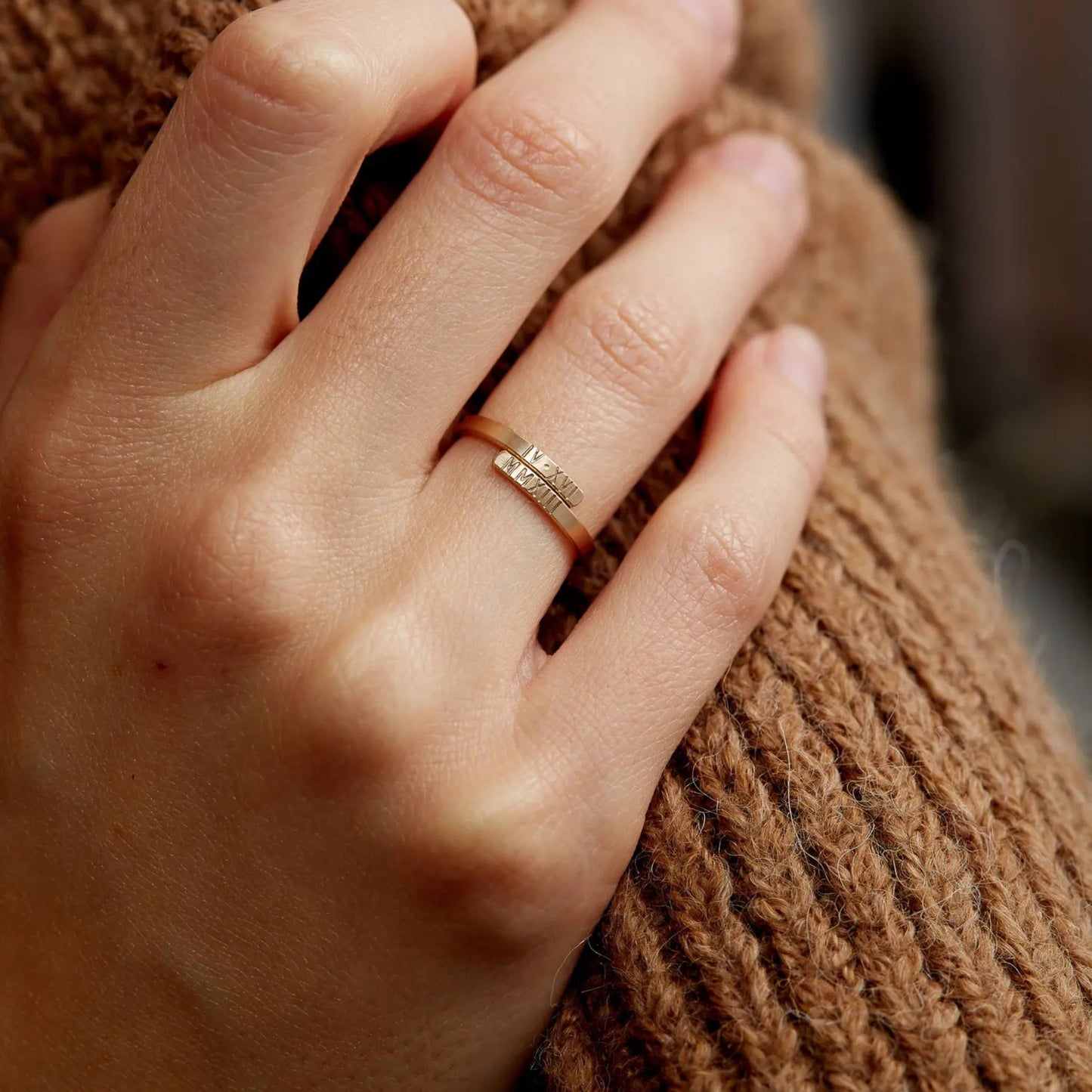 Personalized Couple Name Ring