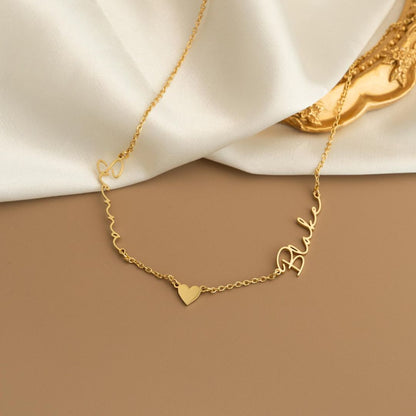 Personalized Couple Names Necklace