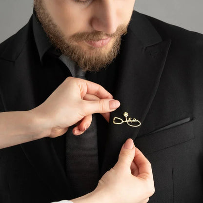 Customized Brooch Pin For Healthcare Workers