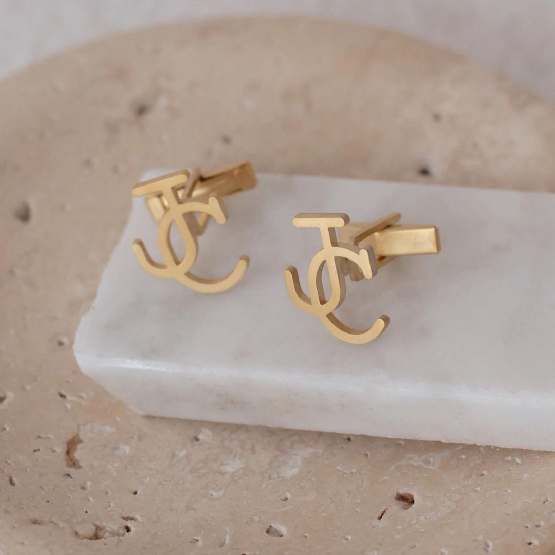 Personalized Initial Letter Cufflink