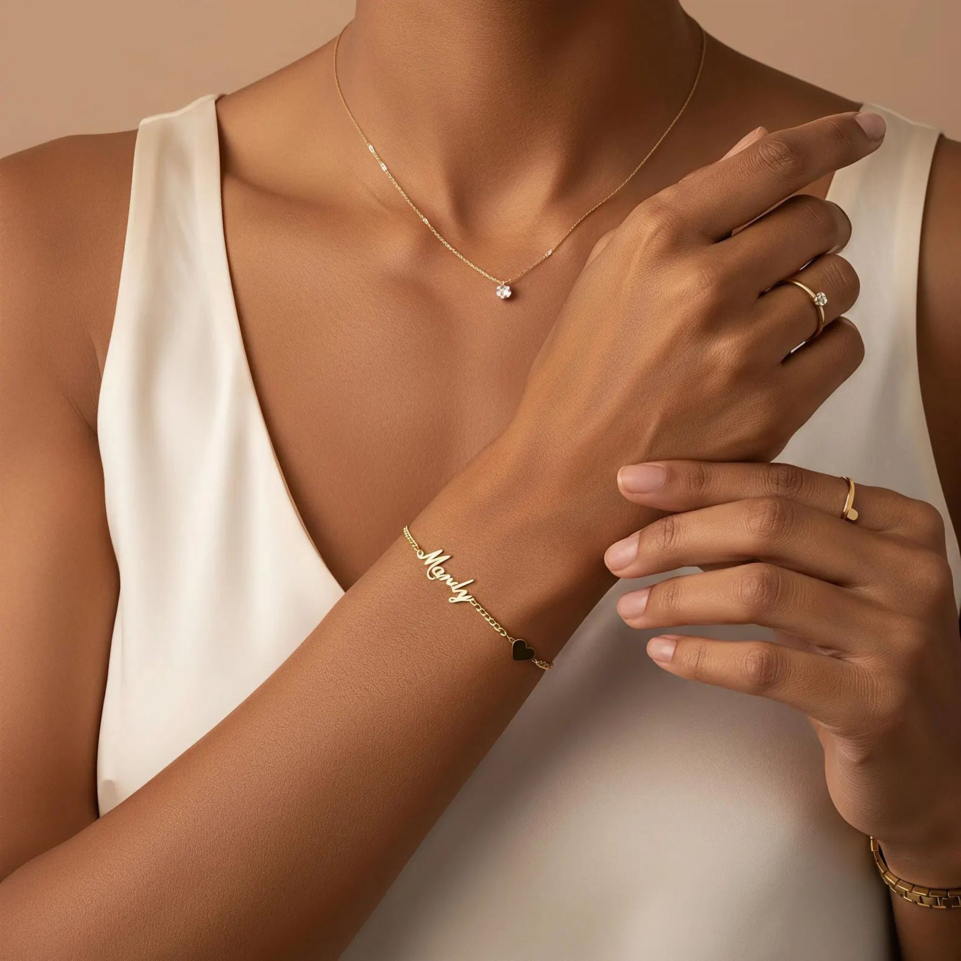 Personalized Name Bracelet For Her
