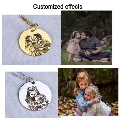 Personalized Portrait Necklace