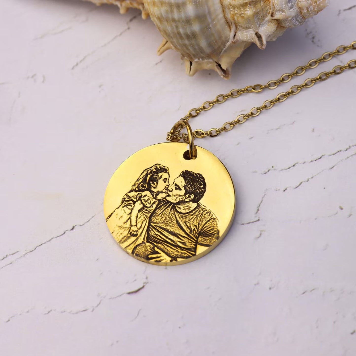 Personalized Portrait Necklace