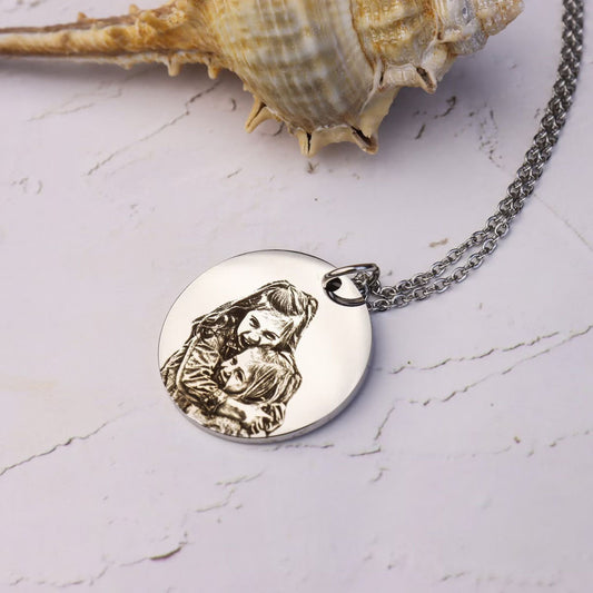 Personalized Portrait Necklace