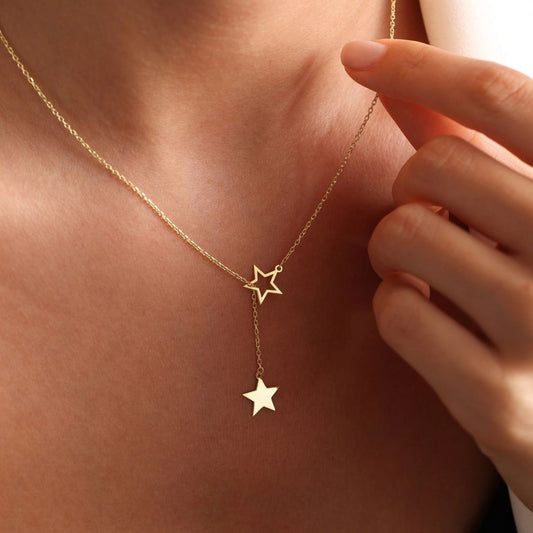 Star Charm Necklace | Tiny Star Necklace