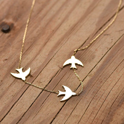 Swallow Bird  Necklace